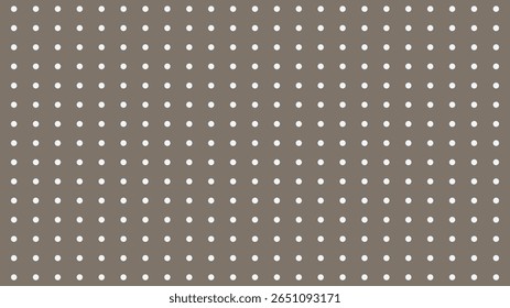 Fundo branco sem emenda com pontos polka de coral vibrantes. Padrão vetorial lúdico, fofo e simples para usos diversos.