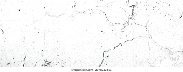 Nahtlose, weiße Betonstruktur. Steinmauer-Marmor-Hintergrund, Vektorgrafik. Weiße Zementmauer, grauer Hintergrund und Textur. Paint Leaks und Ombre Effekte.