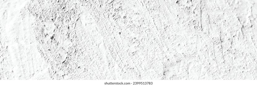 Seamless white concrete texture. Stone wall marble background vector. White cement wall grungy background and texture. Paint leaks and Ombre effects.