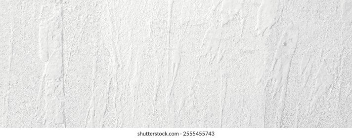 Seamless white concrete texture. stone wall marble background vector. Horizontal light gray grunge texture background with space for text or image.