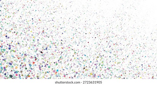 Patrón de semitonos geométricos blancos sin costuras