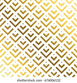 Seamless white gold pattern. Wallpaper, background, wrapping paper