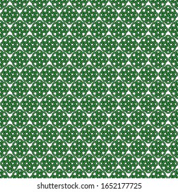 seamless white green black celtic knot vector background pattern