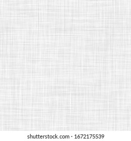 Seamless  white grey woven linen texture background. Raw ecru flax hemp fiber natural pattern. Organic fibre close up weave fabric for surface material. Ecru natural gray cloth textured rough canvas.