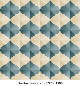 Seamless white tiles texture