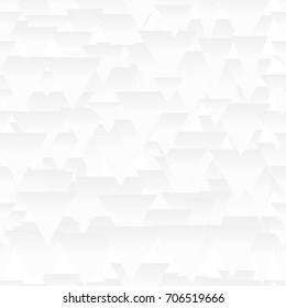 Seamless White Triangles Background Vector Stock Vector (Royalty Free ...