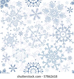 Patrón de Navidad pastel azul-blanco inoxidable (vector)