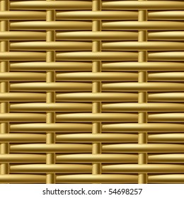 Seamless Wicker Pattern. Vector.