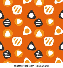 Seamless wildlife vector pattern