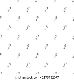 seamless wine pattern. Black and white background with wine icons