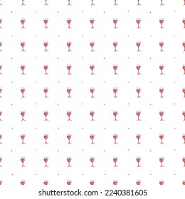 seamless wine pattern. vector doodle illustration with wine. pattern with wine