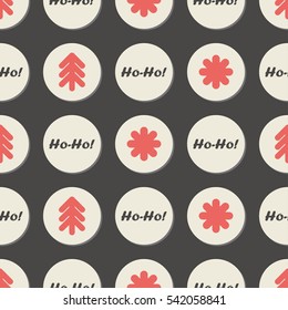 Seamless winter background. Print. Repeating background. Cloth design, wallpaper.