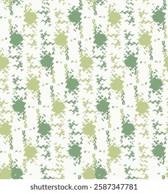 Seamless Winter Green Texture geometric cross dots pattern in pastel design. for mosaic, wallpapers, textiles..,