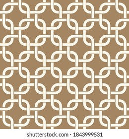 Seamless winter holidays geometric pattern. Merry Christmas and Happy New Year golden collection. Modern elegant wallpaper. Vector illustration.