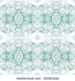 Seamless winter laced background