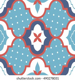 Seamless WINTER ornamental Pattern. TILE