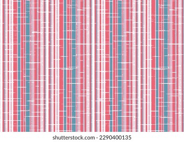 Seamless Winter striped pattern with Linen Fabric Texture. Snow red, with all-over repeat print design. Suitable for all kind of Textile prints and home decor products.