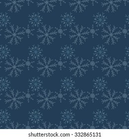 Seamless winter texture. Winter background. Christmas template. Hand drawn snowflakes.