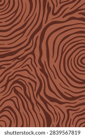seamless wood texture pattern background in brown color featuring organic abstract lines wood grain and tree bark vector graphic illustration for design project
