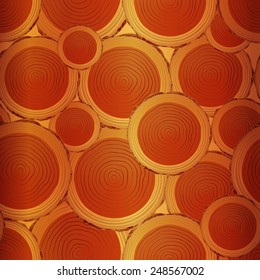 Seamless wood texture.Texture cross section of tree trunk