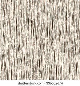 Seamless Woodcut Pattern. Wooden Vector Background