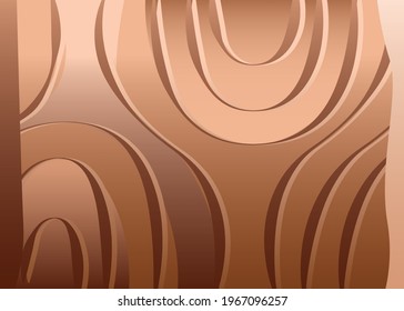 Seamless wooden pattern. Abstract line background. Vector illustration for product presentation, mock up, show cosmetic product display