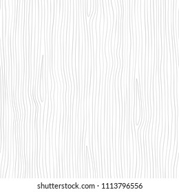 Seamless wooden pattern. Wood grain texture. Dense lines. Abstract background. Vector illustration