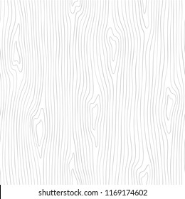 Seamless Wooden Pattern. Wood Grain Texture. Dense Lines. Abstract Background. Vector Illustration