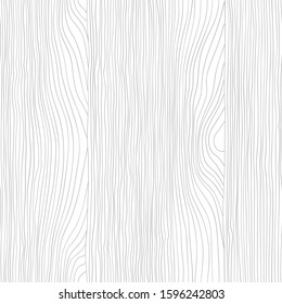 Seamless wooden pattern. Wood grain texture. Dense lines. Abstract background. Vector illustration