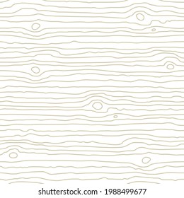 Patrón de madera sin foco. Textura de grano de madera. Líneas densas. Resumen de fondo blanco. Ilustración del vector