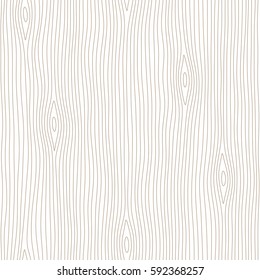 Seamless wooden pattern. Wood grain texture. Dense lines. Abstract background. Vector illustration