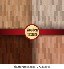 Seamless wooden patterns, parquet
