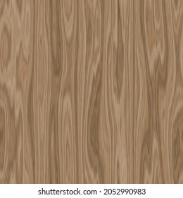 Seamless woodgrain vector texture. Faded neutral tan brown flooring design. Surface pattern design for print. Vector illustration. Detailed ornate rustic smooth wood grain with visible fibres.
