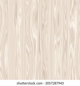 Seamless woodgrain vector texture. Faded neutral tan brown flooring design. Surface pattern design for print. Vector illustration. Detailed ornate rustic smooth wood grain with visible fibres. svg