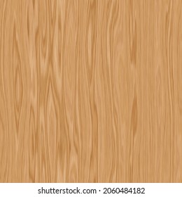 Seamless woodgrain vector texture. Faded neutral tan brown flooring design. Surface pattern design for print. Vector illustration. Detailed ornate rustic smooth wood grain with visible fibres.