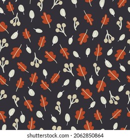 Seamless woodland animals pattern. Creative kids forest texture for fabric, wrapping, apparel, textile, wallpaper. Vector illustration