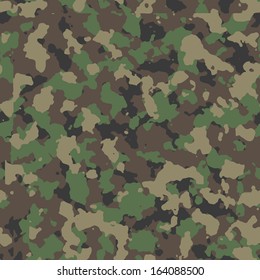 Seamless woodland camo pattern vector.
200+ camo textures in my portfolio.