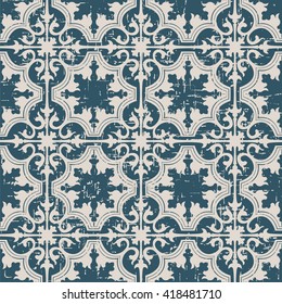 Seamless worn out vintage background 388_vintage curve spiral cross kaleidoscope
