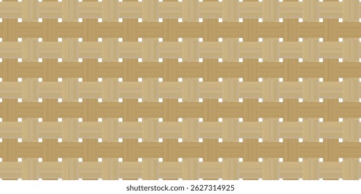 Seamless woven bamboo texture pattern in natural tones, ideal for backgrounds, wallpapers, and product mockups.
