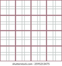 Seamless woven fabric, checkerboard pattern for other printed fabrics in spring and summer fashion, simple classic texture design. 