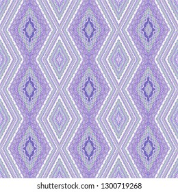  Seamless  woven green -violet vector ornament,  zigzag pattern