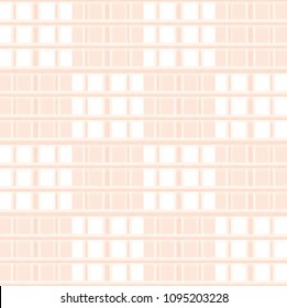 Seamless woven line patern vector. Vertical horizontal light pink on pink background. Design print for fashion, fabric, wallpaper, background.