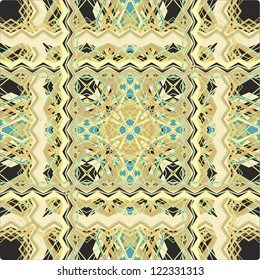 Seamless woven pattern
