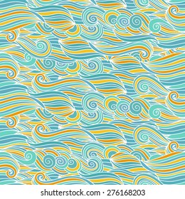 Seamless woven pattern