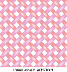 Padrão tecido sem costura rosa claro e rosa escuro no fundo branco, para papel de parede, tecido, papel de embrulho