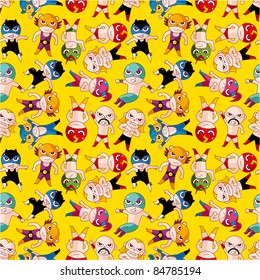 seamless wrestler pattern