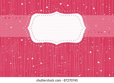 seamless xmas background with banner