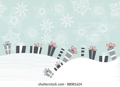 seamless xmas card