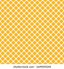 patrón de tela de mesa a cuadros de color amarillo transparente para el diseño de fondo
