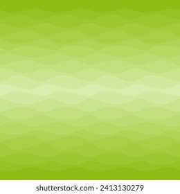 Patrón de resorte verde amarillo sin foco. Fondo de las ondas de color graduales. Elemento de diseño gráfico para sitios web, tela, scrapbooking, tarjetas de felicitación. Hierba fresca, fondo de Semana Santa. Ilustración del vector